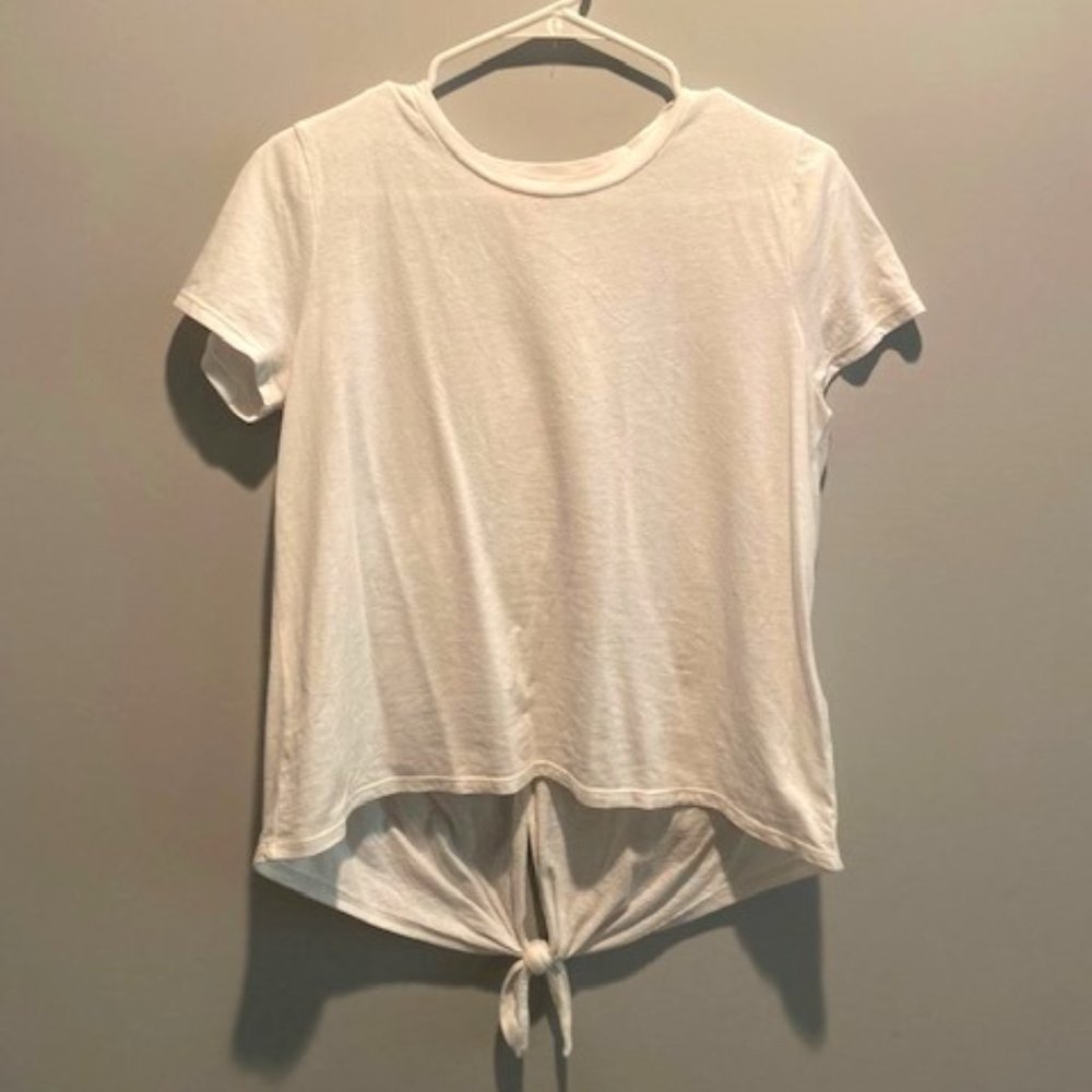 Madewell Knot-Back Tee Shirt